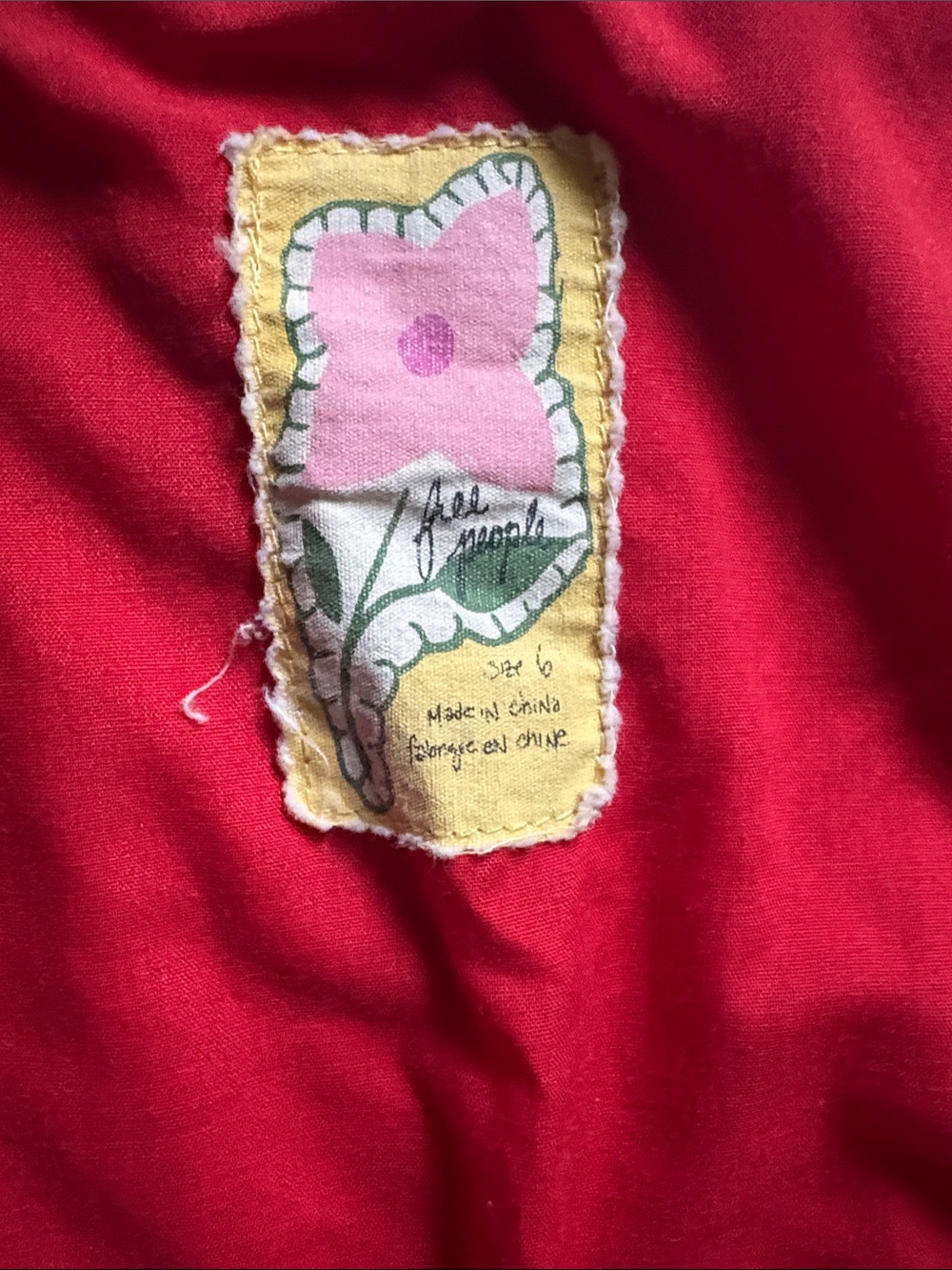 Free People Bright Fuchsia Floral Mini Dress - Picture 2 of 10